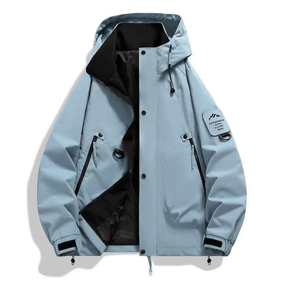 Herren Winterjacke Lockerer Schnitt