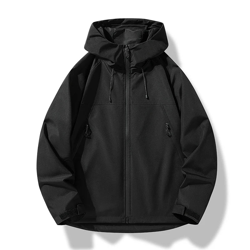 Herren Outdoor Jacke Wasserdicht Winddicht