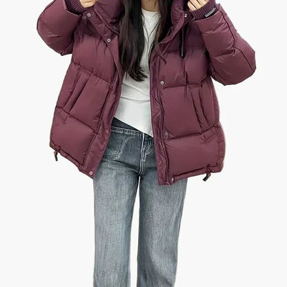 Wintersteppjacke Damen Kapuze