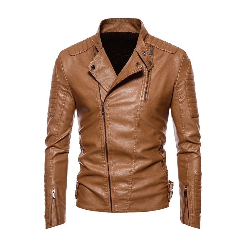 Ryan Storm Lederjacke Biker Stil