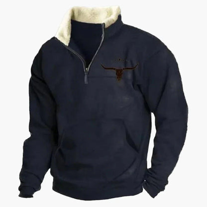 Stylisher Western Pullover Azteken Muster