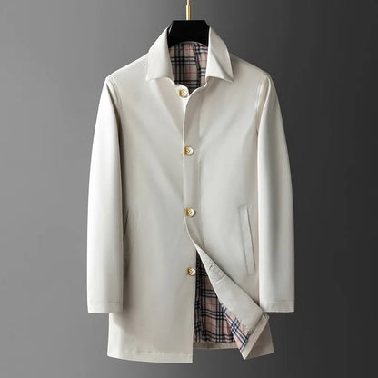 Herren Mantel Klassisch Elegantes Design