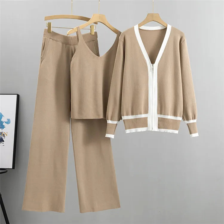 Damen Lounge-Set Weich Fleece Hose