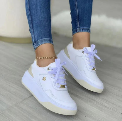 Stilvoller Damen Sneaker Elegant Schuhe