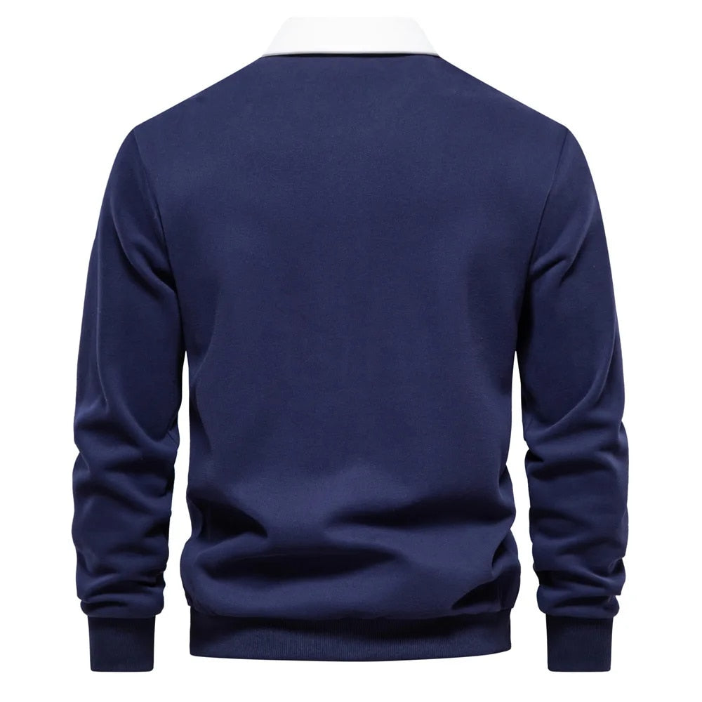 Stilvoller Herrenpullover Modern Design - IdealeKleiden