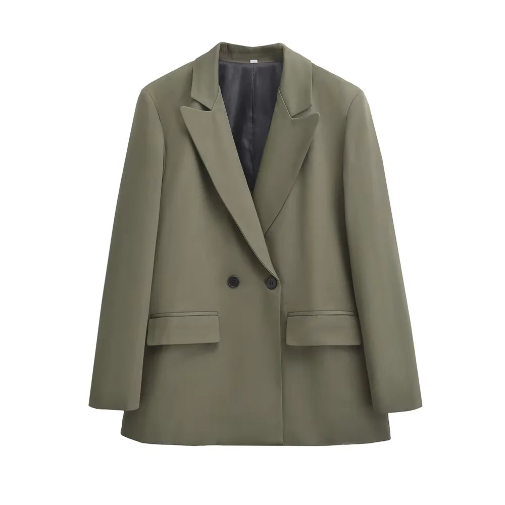 Modische Damenblazer Zweireiher Elegant
