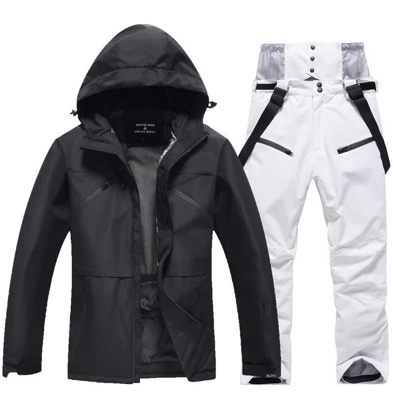 Unisex Skianzug Zweiteiler Warm