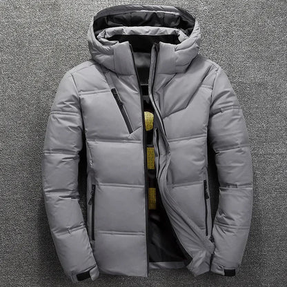 Winterjacke Männer Warm Isoliert Wasserdicht