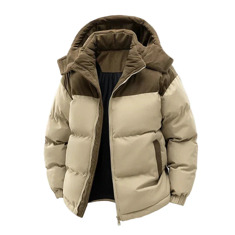 Wintersteppjacke Damen - Warme Outdoorjacke mit Kapuze