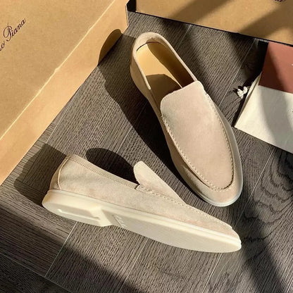 Herren Halbschuhe Klassik Eleganz Schnürsenkellos
