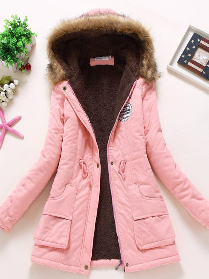 Elegante SlimFit Jacke Gepolstert