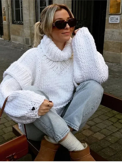 Stylischer Winterpullover Modern Design