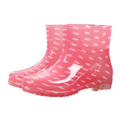 Wasserdichte Gummistiefel Mittelhoch Bedruckt Rutschfest