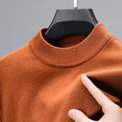 Bequemer Herren Pullover Gestrickt