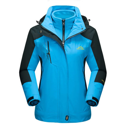 Warmes Skijacke Fleece gefüttert 3in1