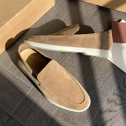 Herren Halbschuhe Klassik Eleganz Schnürsenkellos