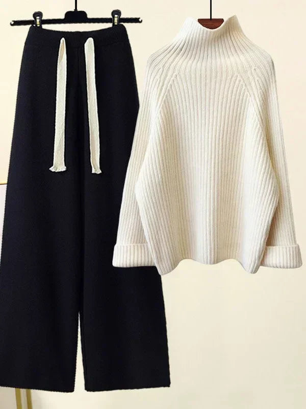 Winterstrickset - Warme Pullover und Hosen Elegant