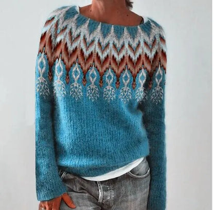 Retro Sweatshirt Stilvoll Komfortabel Damen
