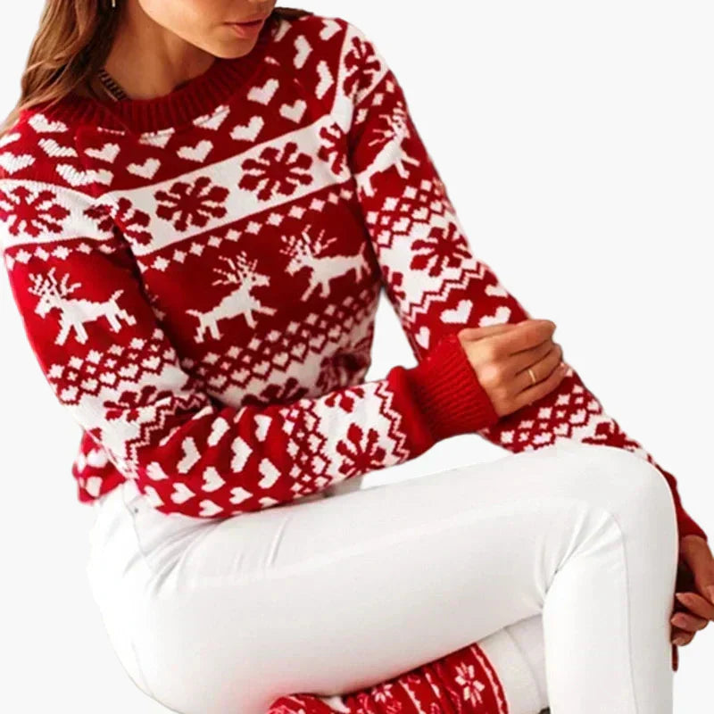Weihnachtspullover Norweger Style - Festlich & Gemütlich - IdealeKleiden