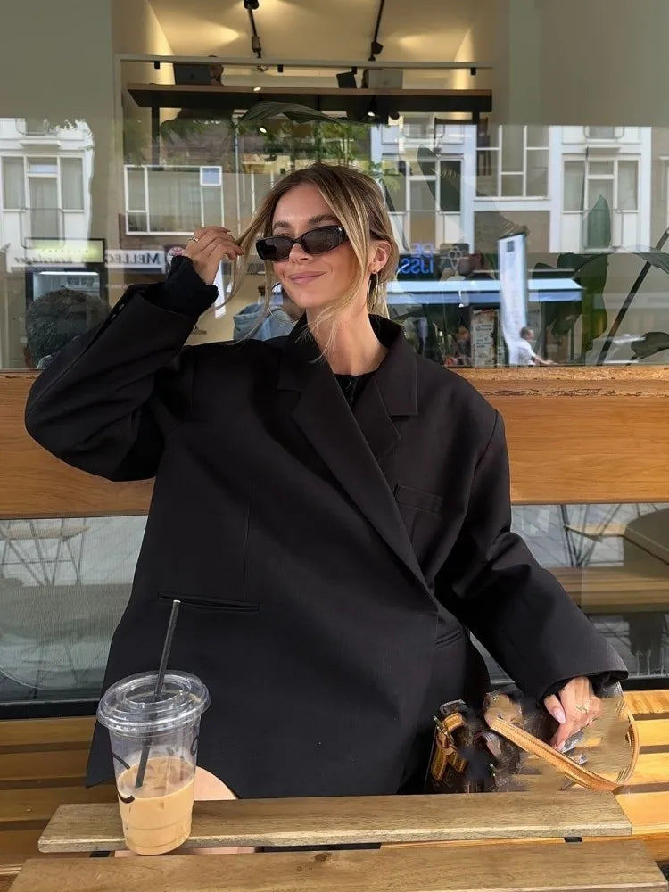 Übergrößer Blazer Modern Stil