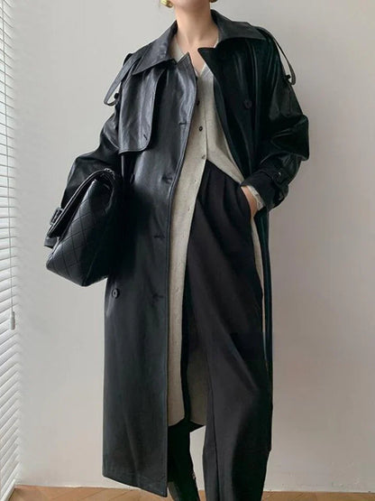 Eleganter Trenchcoat Damen Mode