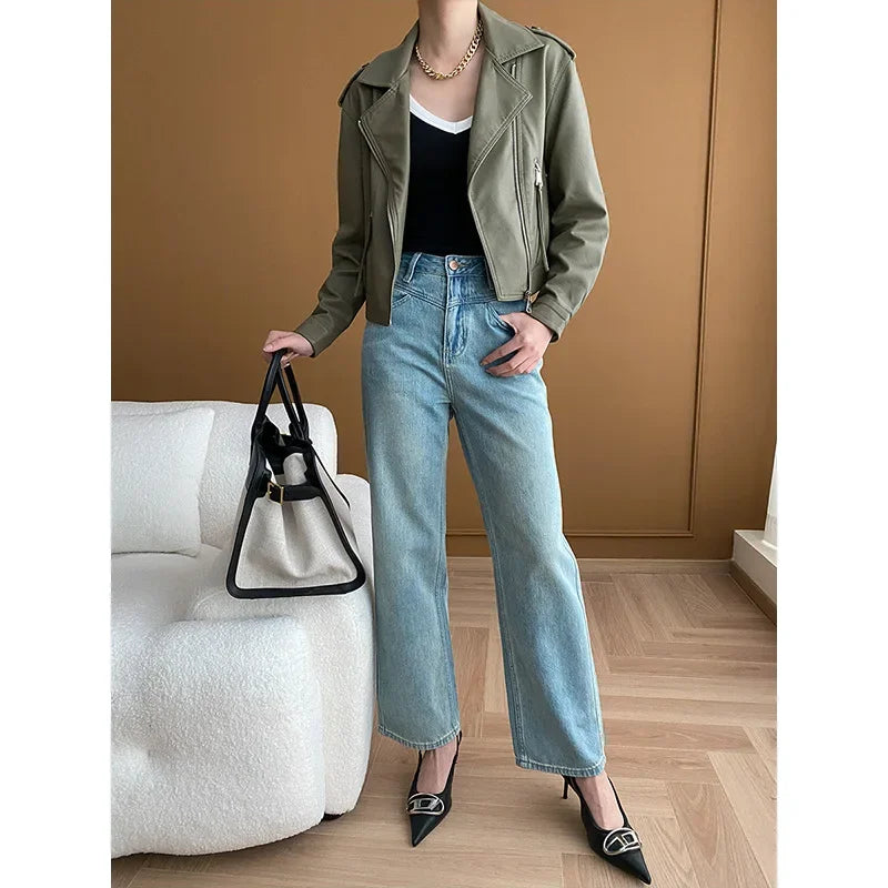 Stilvolle Damenjacke Heartbeats Design