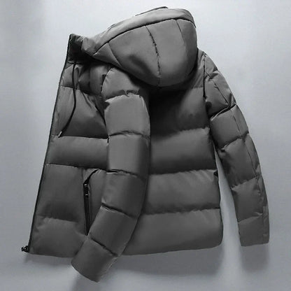 Warme Winterjacke Damen Gepolstert Kapuze