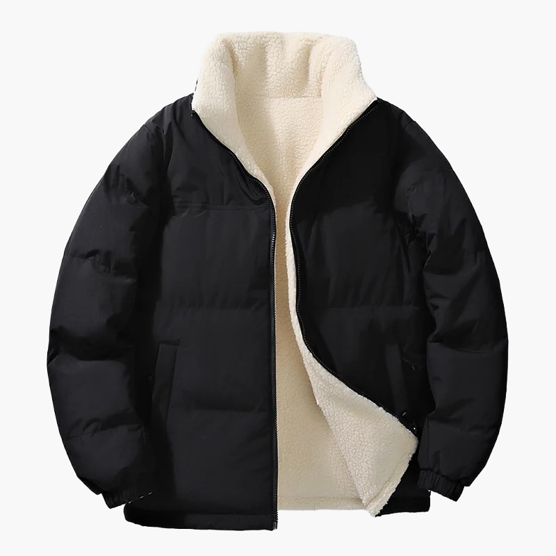 Winter Steppjacke Fleece Innenfutter Warm