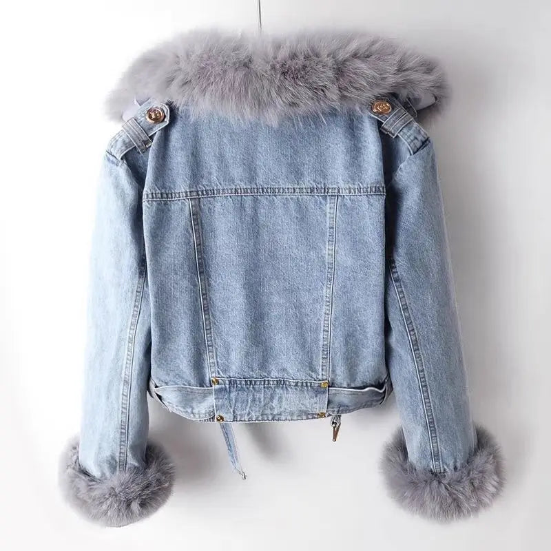 Trendige Denimjacke Cool Style - IdealeKleiden