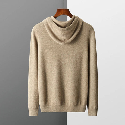 Warme Wollhoodie Bequem Gemütlich - IdealeKleiden