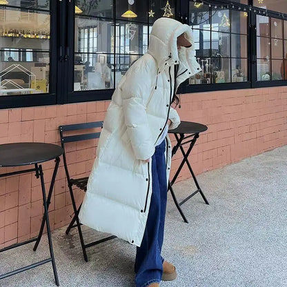 Große Damen Pufferjacke Übergröße Kapuze