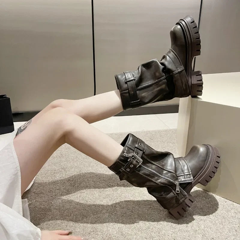 Kampfstiefel Knöchelhoch Stabil