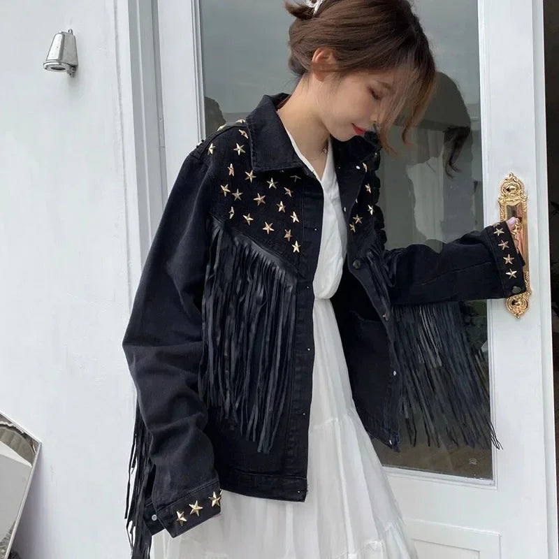 Stylische Frauenjacke Windswept Design