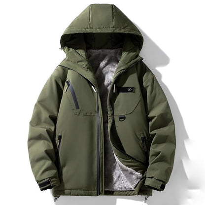 Winterjacke Damen Kapuzenpullover Relaxed Fit