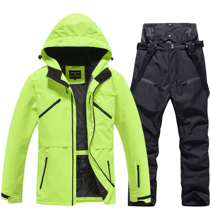 Unisex Skianzug Zweiteiler Warm