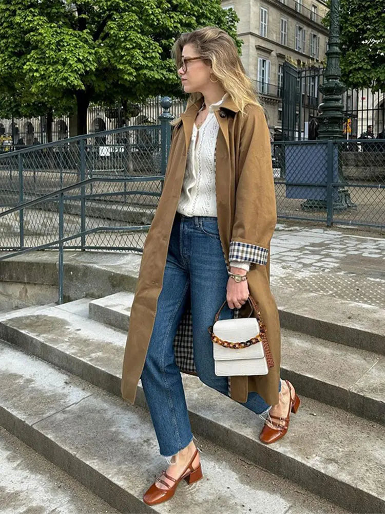 Stylischer Damen Trenchcoat Elegant