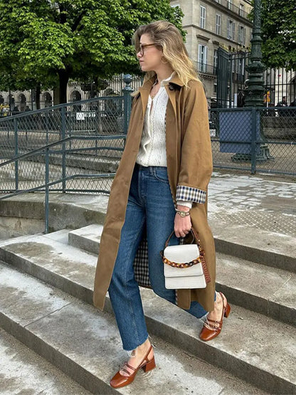 Stylischer Damen Trenchcoat Elegant