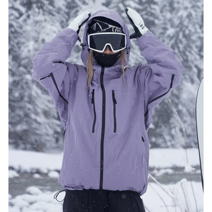 Damen Winterjacke Kapuze Wärme