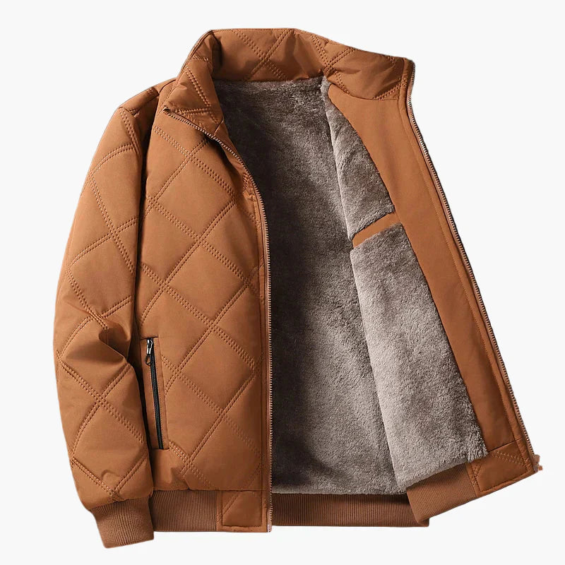 Winter Steppjacke Fleece Isolierung - IdealeKleiden