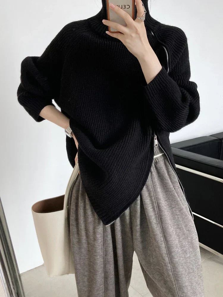 Perla – Streifen Pullover Retro Chic