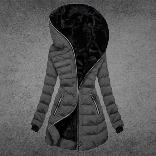 Stylische Damen Winterjacke Warm - IdealeKleiden