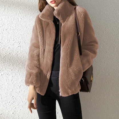 Praktische Winterjacke Mit Reißverschluss