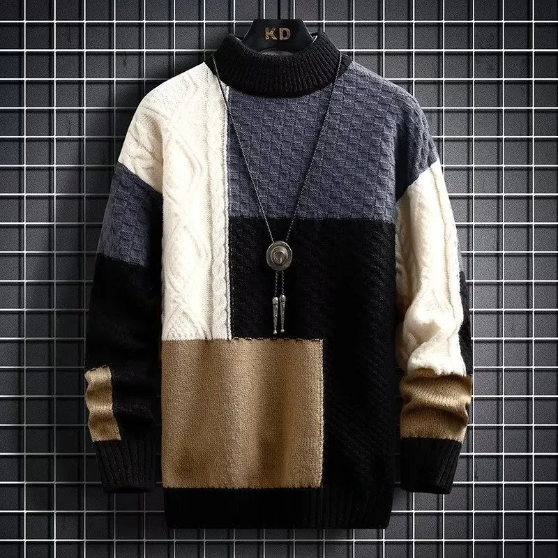 Weicher Strickpullover Herren Warm - IdealeKleiden