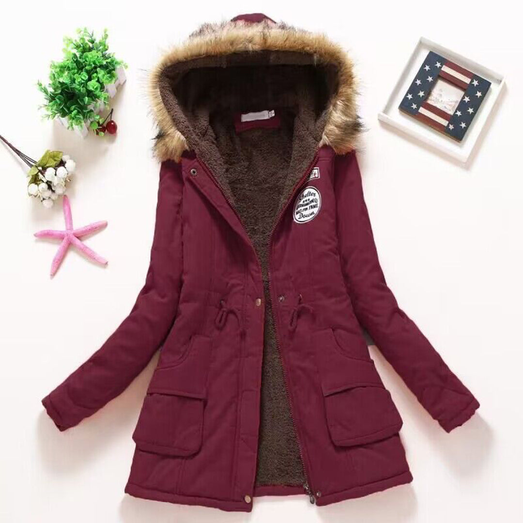 Winterjacke Warm Bequem Damen