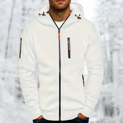 Männer Kapuzenjacke Sportlich Modern