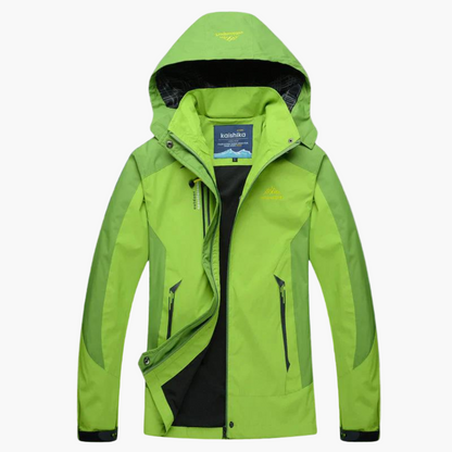 Wasserdichte Outdoor-Jacke Atmungsaktiv Wanderjacke