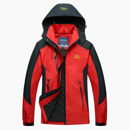 Wasserdichte Outdoor-Jacke Atmungsaktiv Wanderjacke