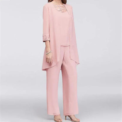 Damen-Baumwoll-Set Elegant 3-teilig - IdealeKleiden