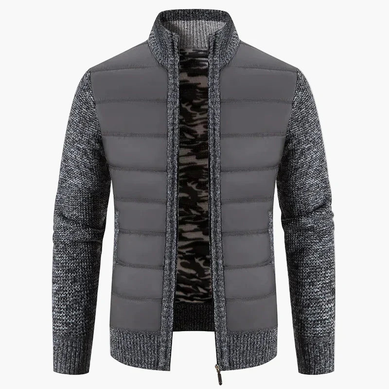 Klassische Steppjacke Modern Lässig