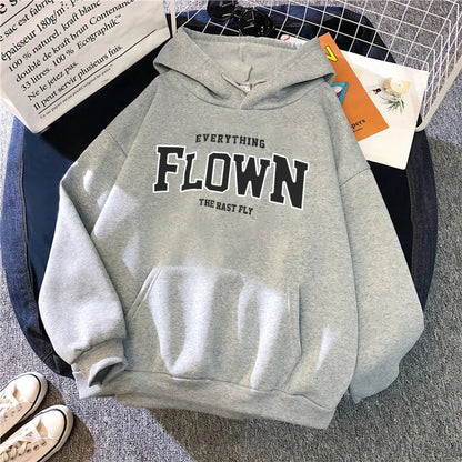 Mode Kapuzenjacke Frauen Trendy Bedruckt - IdealeKleiden